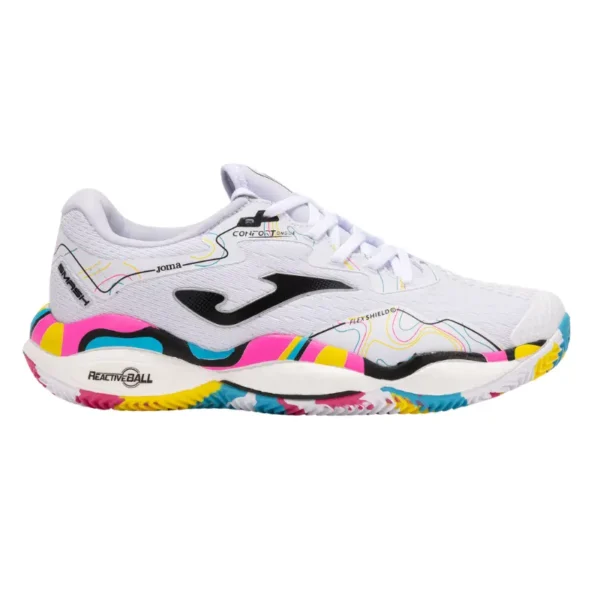 Zapatillas Joma Smash Men 2592 Blanco/Multicolor