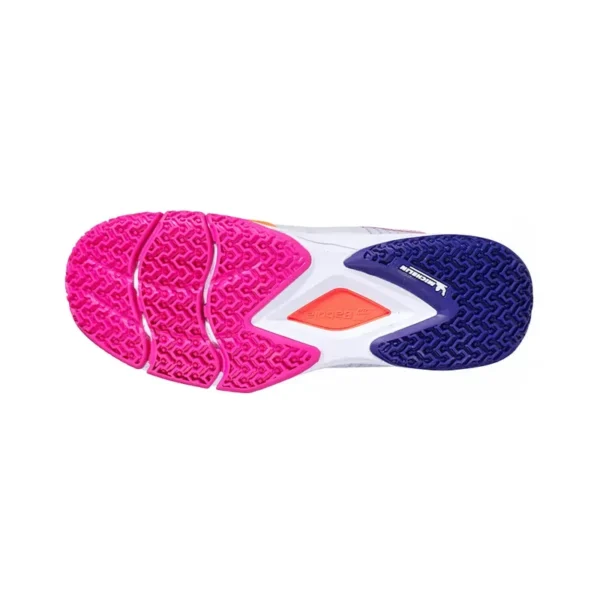 Zapatillas Babolat Jet Ritma Gris/Rosa/Naranja