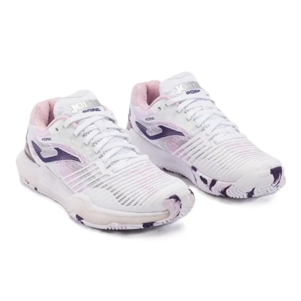 Zapatillas Joma Point Lady 2402 Blanco/Rosa