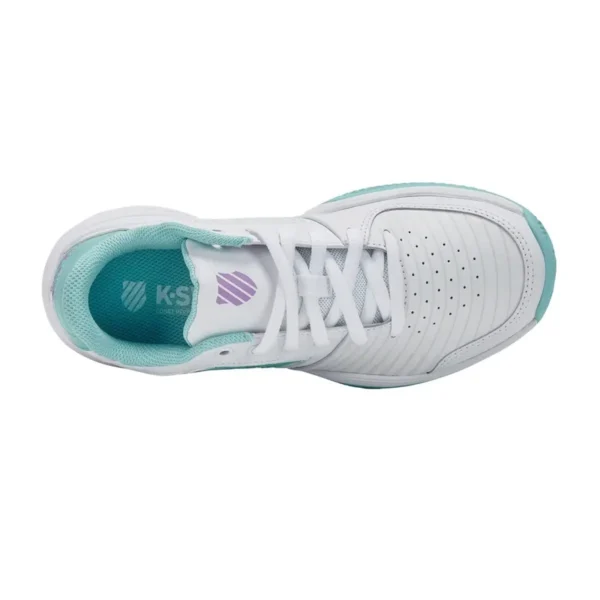 Zapatillas K-Swiss Court Express Women HB Blanco/Azul