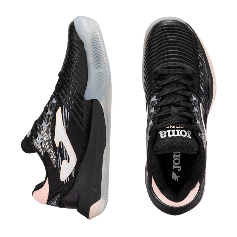 Zapatillas Joma Point Lady 2501 Negro/Rosa - Imagen 4