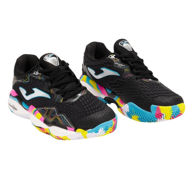 Zapatillas Joma Smash Men 2591 Negro/Multicolor 2025 - Imagen 5