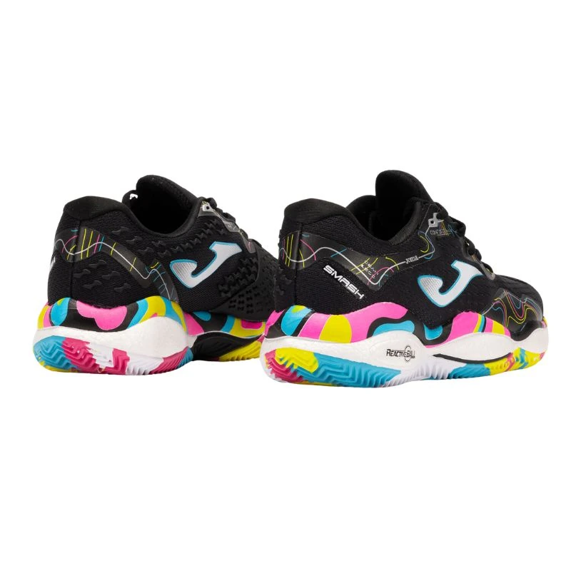 Zapatillas Joma Smash Men 2591 Negro/Multicolor 2025 - Imagen 4