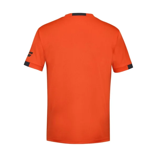 Camiseta Babolat Play Crew Rojo Fiesta