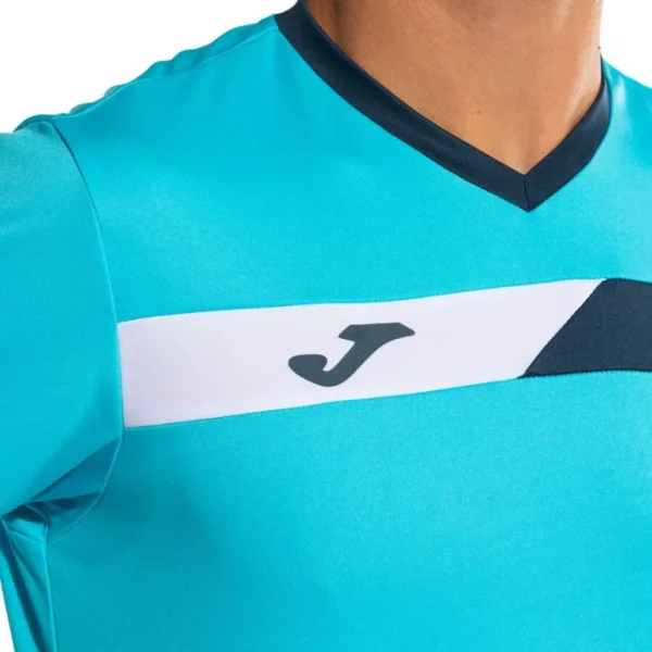 Camiseta Joma Court Azul Turquesa