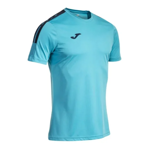 Camiseta Joma Olimpiada Negro Azul/Turquesa