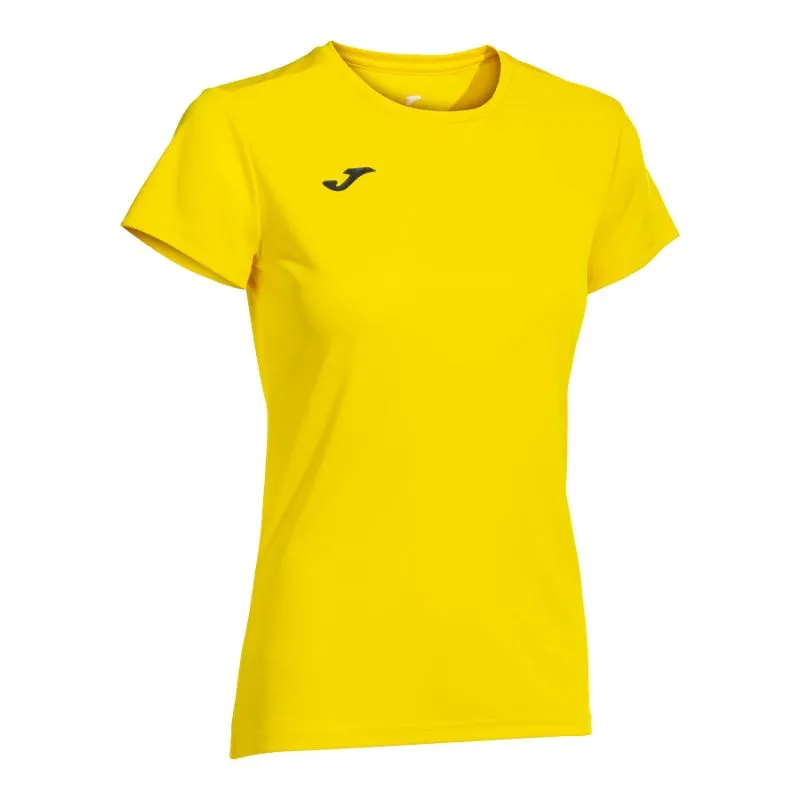 Camiseta Joma Combi Amarillo Mujer - Imagen 2