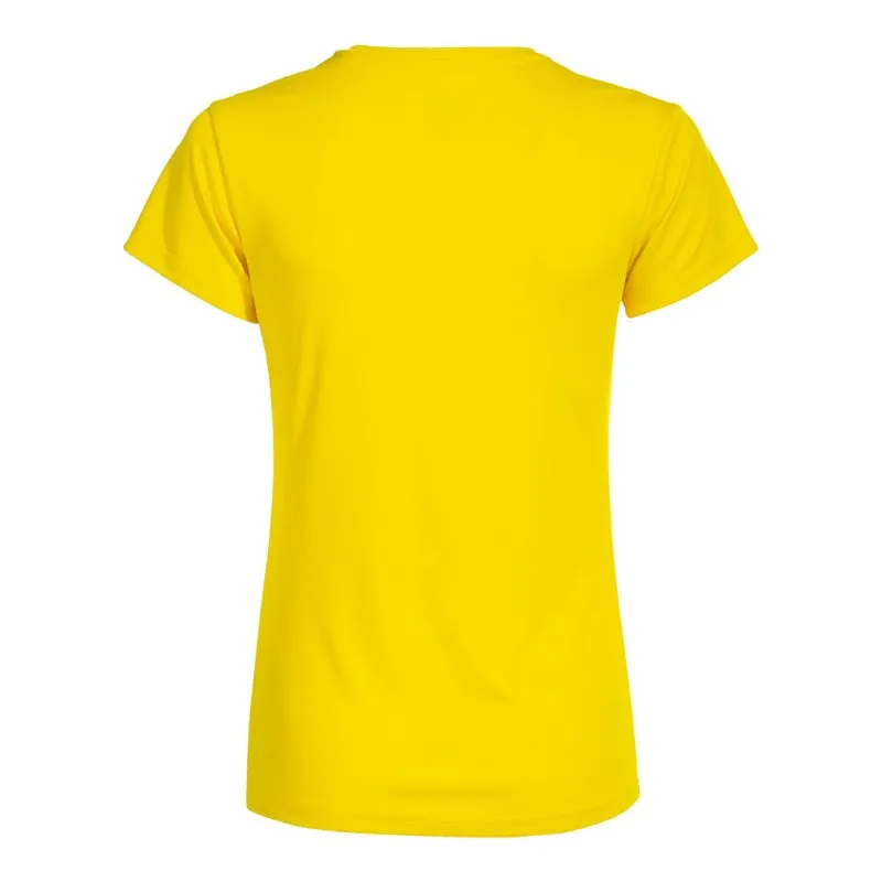 Camiseta Joma Combi Amarillo Mujer - Imagen 4