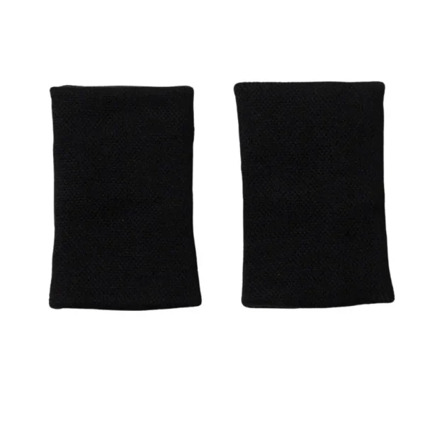 Muñequeras Largas Adidas Negro (2 Unidades)