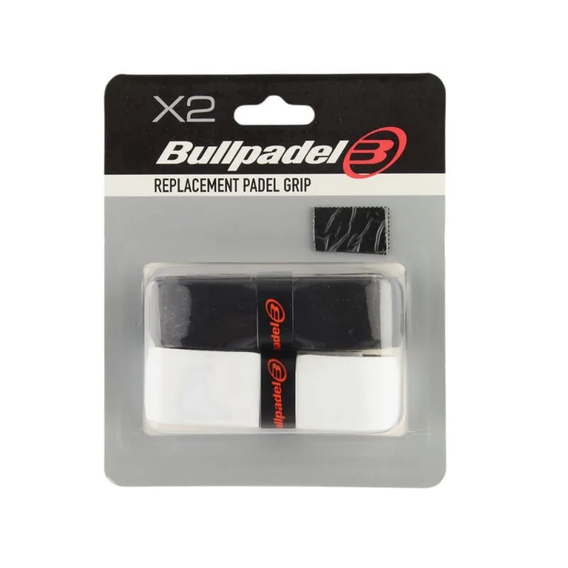 Undergrip Bullpadel Blanco Negro (2 unidades)