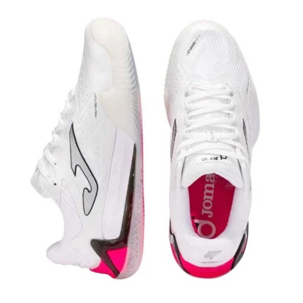 Zapatillas Joma Open Men 2502 Blanco Fucsia