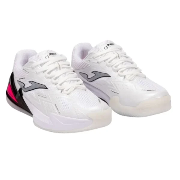 Zapatillas Joma Open Men 2502 Blanco Fucsia
