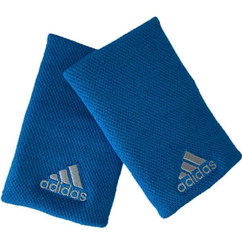 Muñequeras Largas Adidas Azul (2 Unidades)