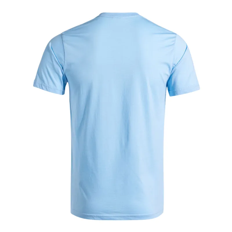 Camiseta Casual Joma Celeste Blanco - Imagen 3