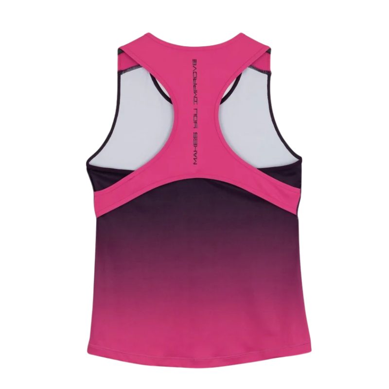 Camiseta Tirantes Nox Mujer Pro Blackberry Rose Degraded - Imagen 2