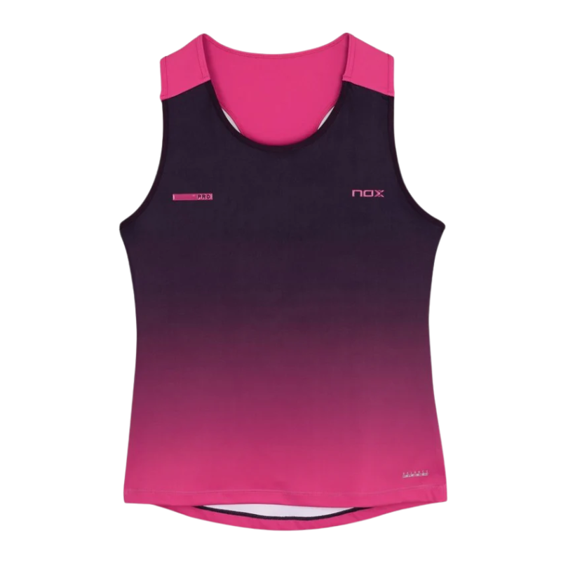 Camiseta Tirantes Nox Mujer Pro Blackberry Rose Degraded