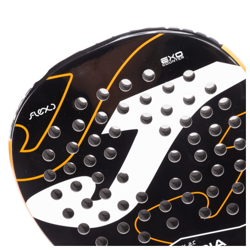 Pala Joma Valkiria Flex 2.0 Negro Naranja - Imagen 5