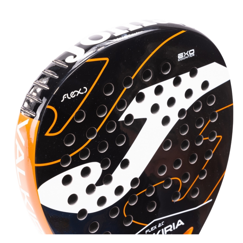 Pala Joma Valkiria Flex 2.0 Negro Naranja - Imagen 4