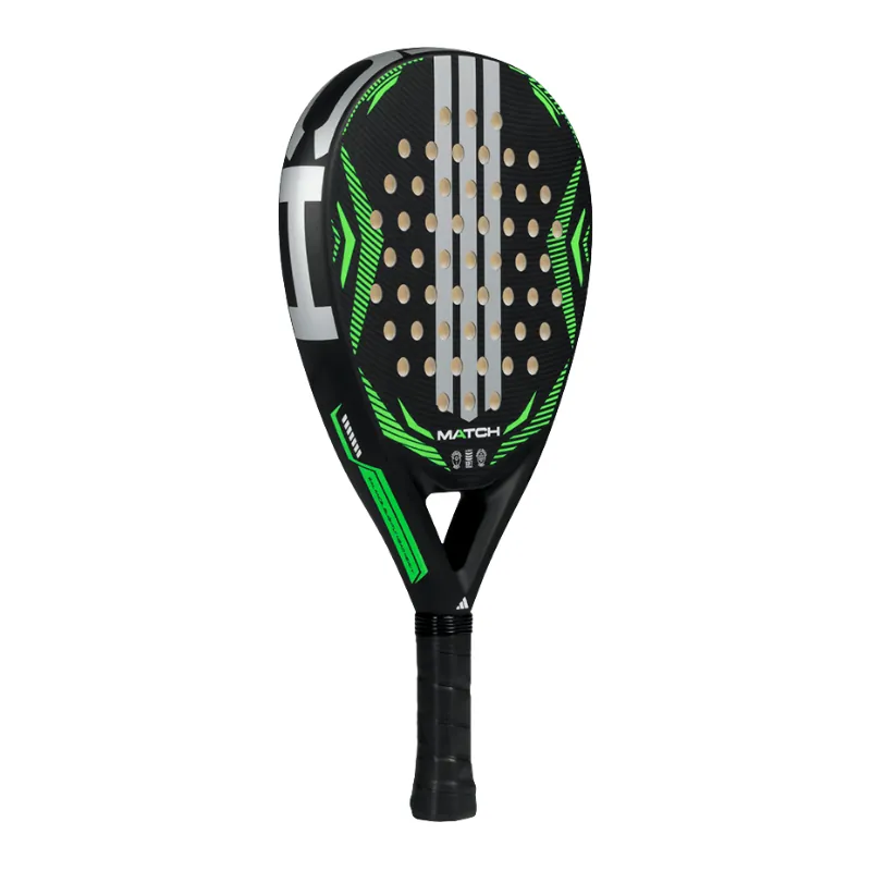 Pala Adidas Match 3.5 Negro Verde Lima 2026 - Imagen 2