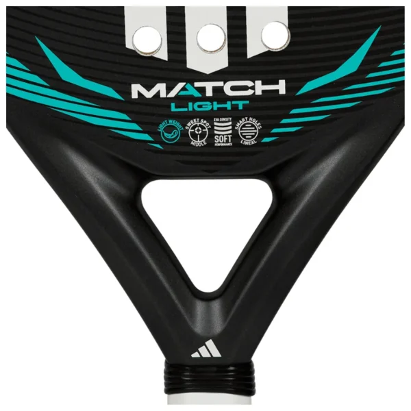 Pala Adidas Match Light 3.5 Negro Azul 2026