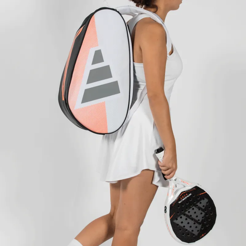Paletero Adidas Control Blanco Naranja 2026 - Imagen 5