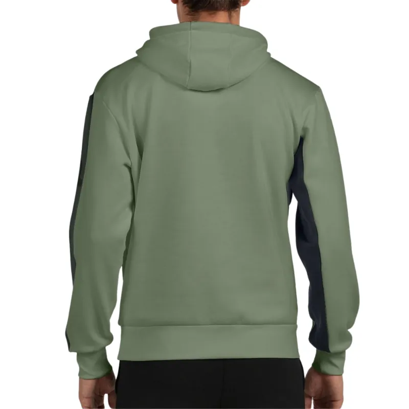 Sudadera con Capucha Bullpadel Premier Pádel Palmiro Kaki - Imagen 4