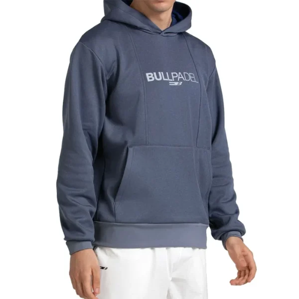 Sudadera con Capucha Bullpadel Acube Océano Profundo