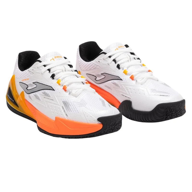 Zapatillas Joma Open Men 2516 Blanco Naranja - Imagen 2