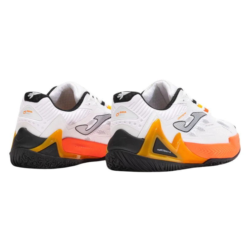 Zapatillas Joma Open Men 2516 Blanco Naranja - Imagen 3