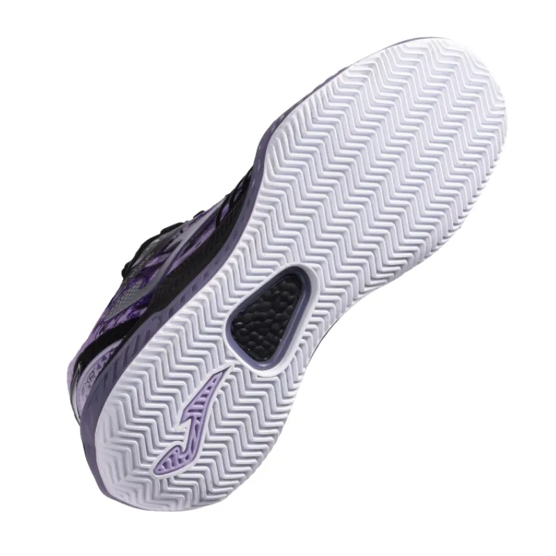 Zapatillas Joma Point Lady 2501 Negro Morado - Imagen 5
