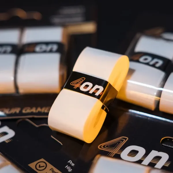 4ON Premium Comfort Overgrip Blanco - 3 Unidades