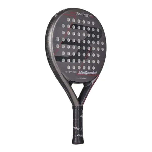 Pala Bullpadel Sniper 2.0 Control Negro Gris 2026