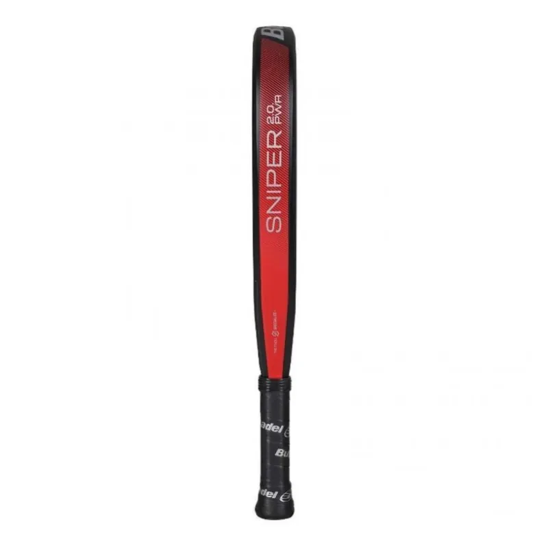 Pala Bullpadel Sniper 2.0 Power Negro Rojo 2026 - Imagen 3
