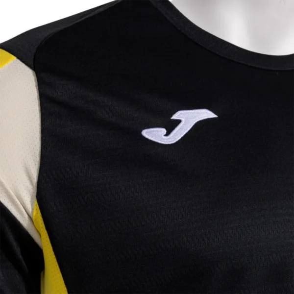 Camiseta Joma Montreal Negro Amarillo