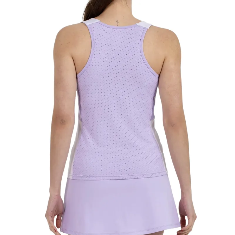 Camiseta Tirantes Bullpadel Porson Lila Mujer - Imagen 4