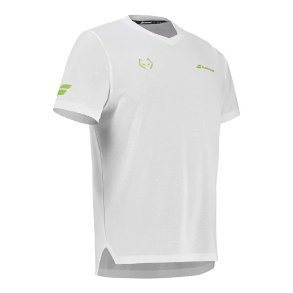 Camiseta Babolat Juan Lebrón Blanco 2026