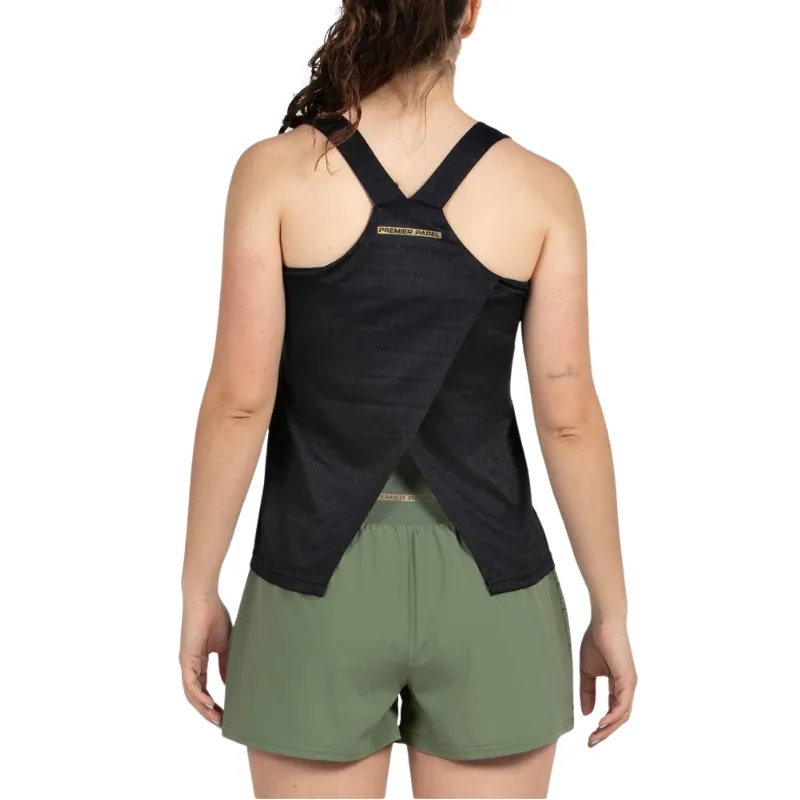 Camiseta Tirantes Bullpadel Piura Negro Premier Pádel Mujer - Imagen 4