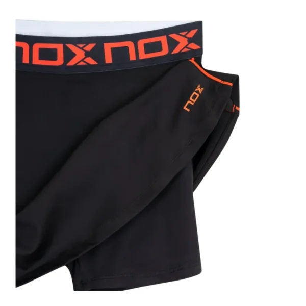 Falda Nox Team Negro 2026