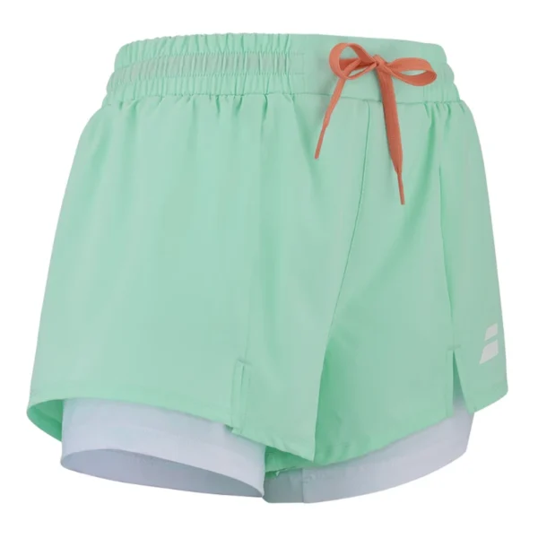 Pantalón Corto Babolat Perf Verde Claro 2026