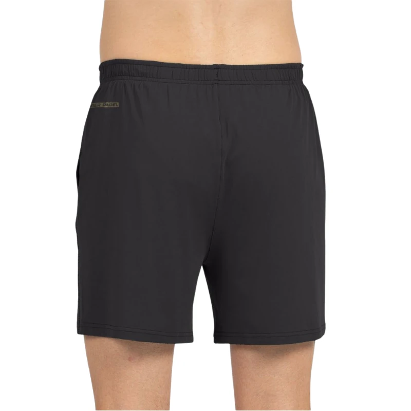 Pantalón Corto Bullpadel Preux Negro Premier Pádel - Imagen 4