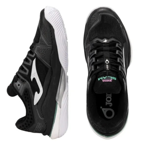 Zapatillas Joma Slam Lady 2601OM Negro Blanco