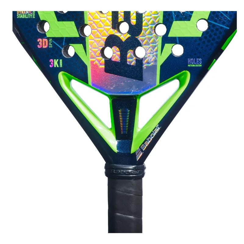 Pala Babolat Technical Viper Azul Verde 2026 - Juan Lebrón - Imagen 5