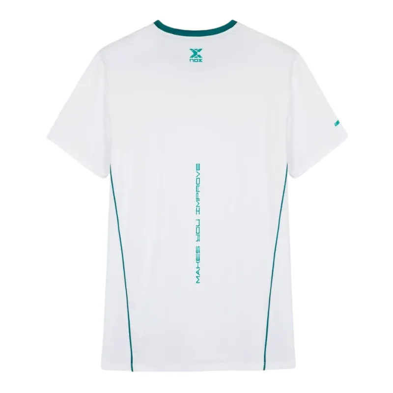 Camiseta Nox Pro Blanco Verde 2026 - Imagen 2