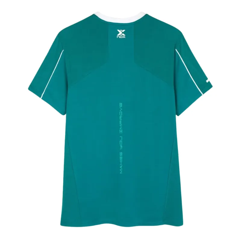 Camiseta Nox Pro Verde Blanco 2026 - Imagen 2