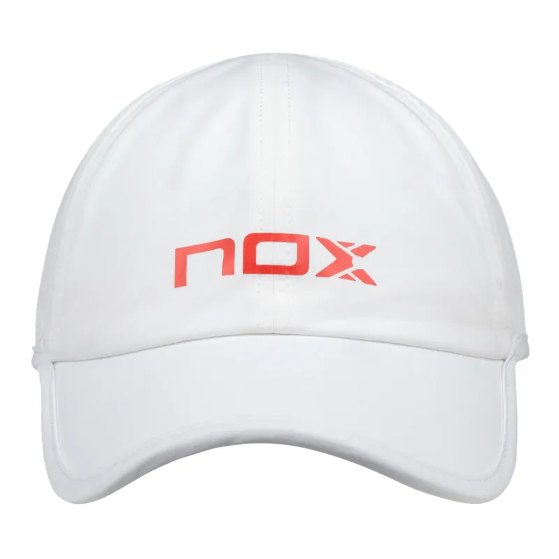 Gorra Nox Blanco Rojo - Imagen 2
