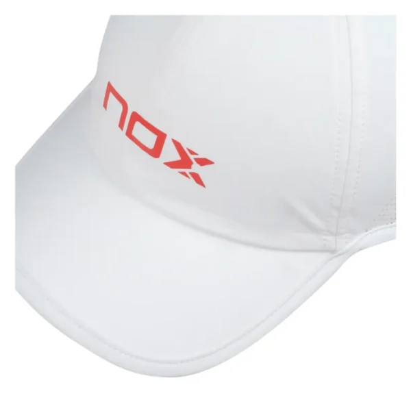 Gorra Nox Blanco Rojo
