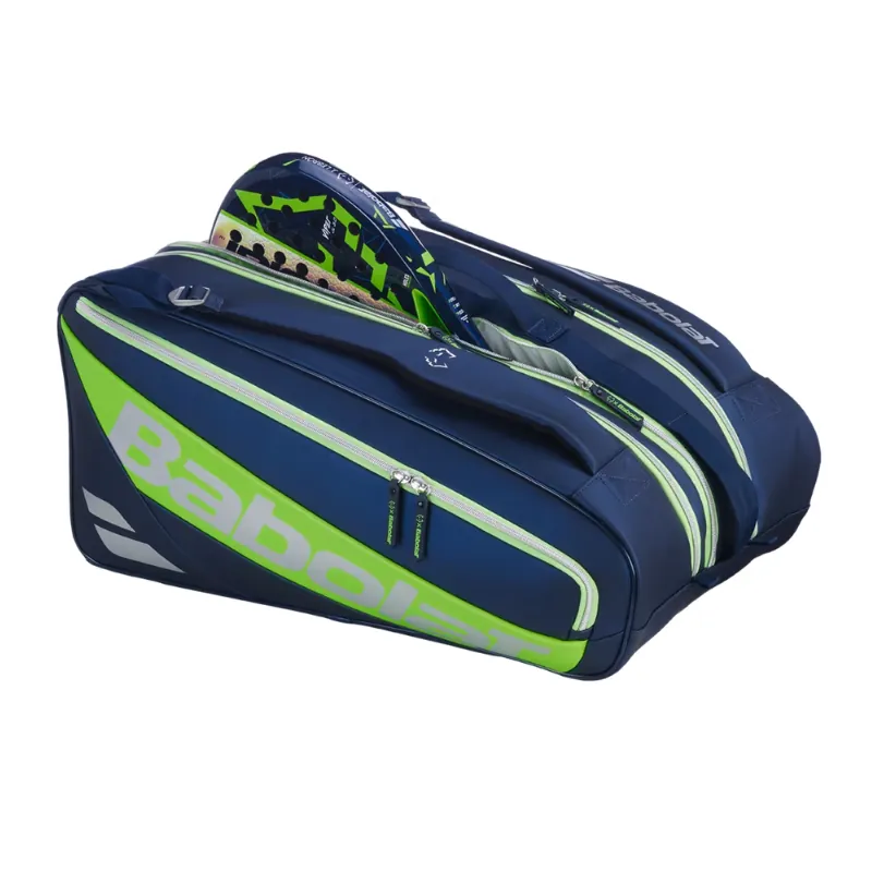 Paletero Babolat RH Pro Padel Verde Azul Juan Lebrón 2026 - Imagen 3