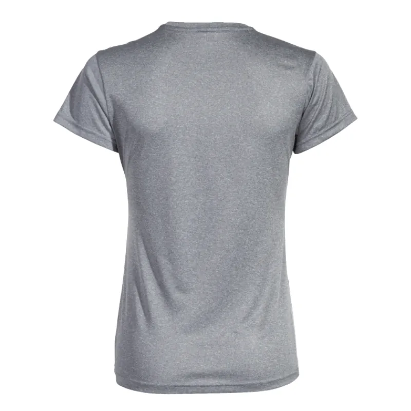 Camiseta Joma Combi Gris Melange Claro Mujer - Imagen 3