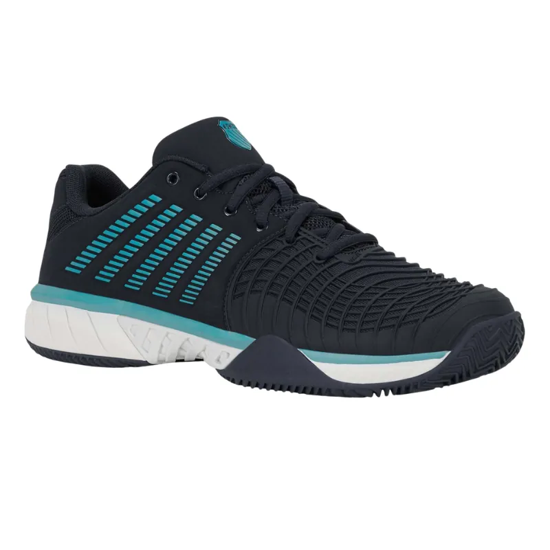 Zapatillas K-Swiss Express Light 3 Clay Azul Oscuro Celeste - Imagen 2