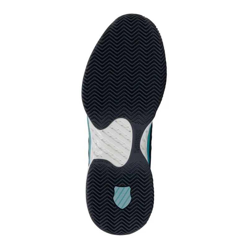 Zapatillas K-Swiss Express Light 3 Clay Azul Oscuro Celeste - Imagen 6